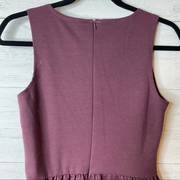 🌈 xhiliration purple fit and flair dress - Picture 5 of 6